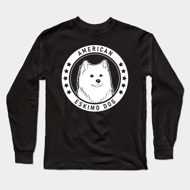 American Eskimo Dog Fan Gift Long Sleeve T-Shirt by millersye